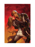 New Avengers: The Reunion 2 Cover: Mockingbird and Ronin Posters par Chen Jo