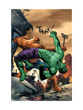 Marvel Adventures Hulk 11 Cover: Hulk and Thing Print by Sean Murphy