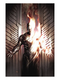 Human Torch Comics 70th Anniversary Special 1 Cover: Human Torch Kunstdrucke von Granov Adi