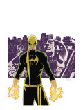 The Immortal Iron Fist 6 Cover: Iron Fist, Randall and Orson Charging Posters par Aja David