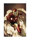 Iron Man 4 Cover: Iron Man Prints by Granov Adi