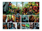 Secret Invasion 1 Group: Iron Fist, Cage, Luke, Iron Man and Wonder Man Posters by Yu Leinil Francis