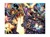 The Mighty Avengers 9 Group: Iron Man, Wasp and Black Widow Posters by Mark Bagley