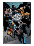 X-Men vs. Agents of Atlas 1 Group: Cyclops, Colossus, Wolverine, Storm, Emma Frost and Cloak Posters by Carlo Pagulayan
