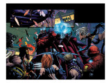 Ultimatum 4 Group: Magneto, Storm and Cyclops Prints by David Finch