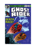 Ghost Rider #35 Cover: Ghost Rider Plakater av Bob Budiansky