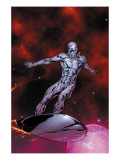 Silver Surfer 7 Cover: Silver Surfer Kunst von Frank Gary