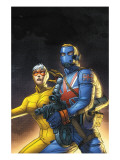 The New Invaders 5 Cover: Union Jack and Spitfire Prints by Kolins Scott