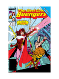 Avengers West Coast 43 Cover: Scarlet Witch Posters by Byrne John