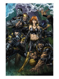 Ultimatum 5 Cover: Grey, Jean, Beast, Wolverine, Cyclops, Colossus, Storm and Nightcrawler Affiches par David Finch