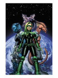 S.W.O.R.D. 1 Cover: Brand, Abigail, Beast and Lockheed Posters by John Cassaday