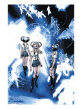 X-Men 206 Group: Stepford Cuckoos Posters by Bachalo Chris