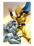 Vengeance of the Moon Knight 2 Cover: Moon Knight and Sentry Prints by Leinil Francis Francis Yu