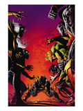 Wolverine: Origins 29 Cover: Wolverine, Storm, Cyclops, Banshee, Colossus and Nightcrawler Affiches par Mike Deodato Jr.