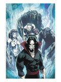 Marvel Zombies 3 4 Group: Morbius, Man-Thing, Werewolf By Night, Hellstrom and Daimon Affiches par Walker Kev