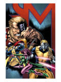 Exiles 69 Cover: Sabretooth, Blink, Mimic, Morph and Exiles Posters by Pelletier Paul