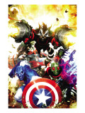 Guardians Of The Galaxy #7 Cover: Rocket Raccoon, Major Victory and Bug Plakat autor Clint Langley Guardians Of The Galaxy #7 Cover: Rocket Raccoon, Major Victory and Bug Plakat autor Clint Langley