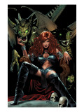 X-Men The End 5 Cover: Black Queen Art by Land Greg