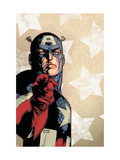 New Avengers #61 Cover: Captain America Reprodukcje autor Stuart Immonen New Avengers #61 Cover: Captain America Reprodukcje autor Stuart Immonen