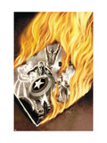 Captain America 48 Cover: Captain America Poster by Epting Steve