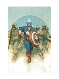 Captain America Theater of War: To Soldier On #1 Cover: Captain America Reprodukcje autor Phil Noto
