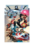 Ultimate Fantastic Four #26 Group: Captain America, Wasp, Iron Man, Thor, Spider-Man and Ant-Man Posters por Greg Land Ultimate Fantastic Four #26 Group: Captain America, Wasp, Iron Man, Thor, Spider-Man and Ant-Man Posters por Greg Land