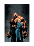 Marvel Knights 4 #6 Cover: Thing, Storm and Sue Arte por Steve MCNiven Marvel Knights 4 #6 Cover: Thing, Storm and Sue Arte por Steve MCNiven