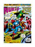 Giant-Size Avengers 1 Group: Iron Man, Captain America, Thor, Vision and Scarlet Witch Prints by Buckler Rich