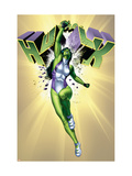 She-Hulk 6 Cover: She-Hulk Posters by Granov Adi