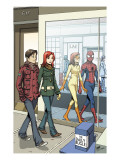 Spider-Man Loves Mary Jane 18 Cover: Spider-Man Prints by Hahn David