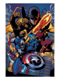 Marvel Knights Spider-Man 11 Group: Captain America Prints by Terry Dodson