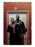 Punisher #4 Cover: Punisher Charging Plakater av Tim Bradstreet Punisher #4 Cover: Punisher Charging Plakater av Tim Bradstreet