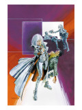 Sable & Fortune #2 Cover: Silver Sable Plakater av John Burns Sable & Fortune #2 Cover: Silver Sable Plakater av John Burns