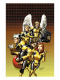 X-Men: First Class 12 Cover: Cyclops, Marvel Girl, Iceman, Angel and Beast Posters by Carlo Pagulayan