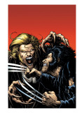 Wolverine 15 Cover: Wolverine and Sabretooth Prints by Robertson Darick