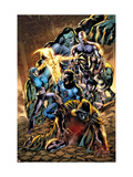 Fantastic Four #559 Cover: Mr. Fantastic, Lightwave and Natalie X Posters av Bryan Hitch