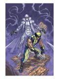 Weapon X 23 Cover: Wolverine and Agent Zero Affiches par Andy Park