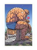 Thing: Freakshow 1 Cover: Thing Poster by Kolins Scott