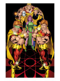 Exiles 65 Cover: Hyperion, Blink, Morph, Sabretooth and Longshot Posters