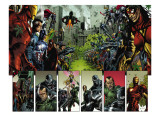 Thunderbolts #125 Group: Iron Man, Mr. Fantastic, Captain America and Spider Woman Bilder av Fernando Blanco Thunderbolts #125 Group: Iron Man, Mr. Fantastic, Captain America and Spider Woman Bilder av Fernando Blanco