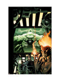 Incredible Hulk 84 Cover: Hulk, Pyro and Vanisher Prints by Andy Brase