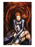 Secret Invasion: Inhumans 4 Cover: Black Bolt and Medusa Poster by Sejic Stjepan