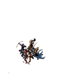 Dark Avengers 12 Cover: Wolverine, Iron Patriot, Sentry, Spider-Man, Hawkeye, Ms. Marvel and Ares Kunstdrucke von Mike Deodato Jr.