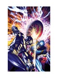 Ultimate Captain America Annual #1 Cover: Captain America and Black Panther Poster av Brandon Peterson Ultimate Captain America Annual #1 Cover: Captain America and Black Panther Poster av Brandon Peterson