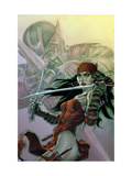 Dark Reign: Elektra #3 Cover: Elektra Bilder av Lee Bermejo
