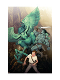Incredible Hulk 604 Cover: Banner, Bruce and Skaar Posters by Ariel Olivetti