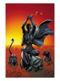 Black Panther 3 Cover: Black Panther Prints by J. Scott Campbell