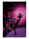 What If Thor 1 Cover: Thor and Galactus Poster by Michael Avon Avon Oeming