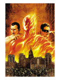 The Marvels Projects 1 Cover: Human Torch Affiches par MCNiven Steve