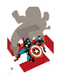 Captain America: White 0 Cover: Captain America and Bucky Posters by Tim Sale